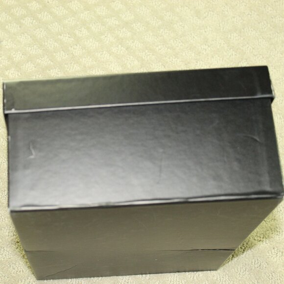 Versace Silver Gold Black Leather Bling Embellished Slingback Pumps 35.5 / US 5 - Picture 11 of 15